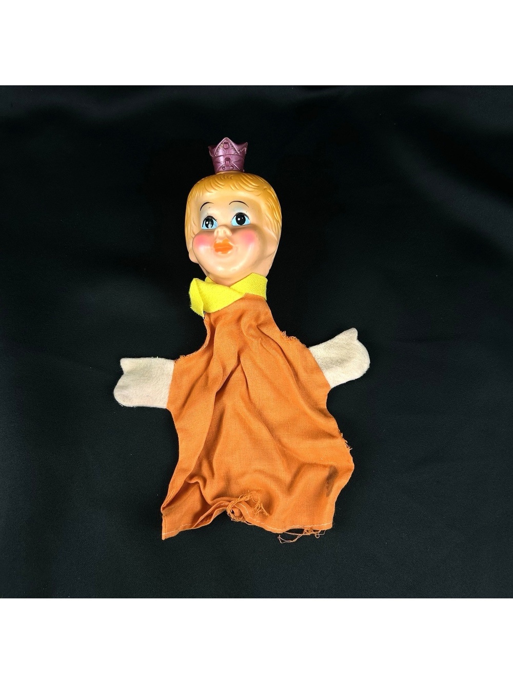 Vintage Prince Hand Puppet Rubber Head Read